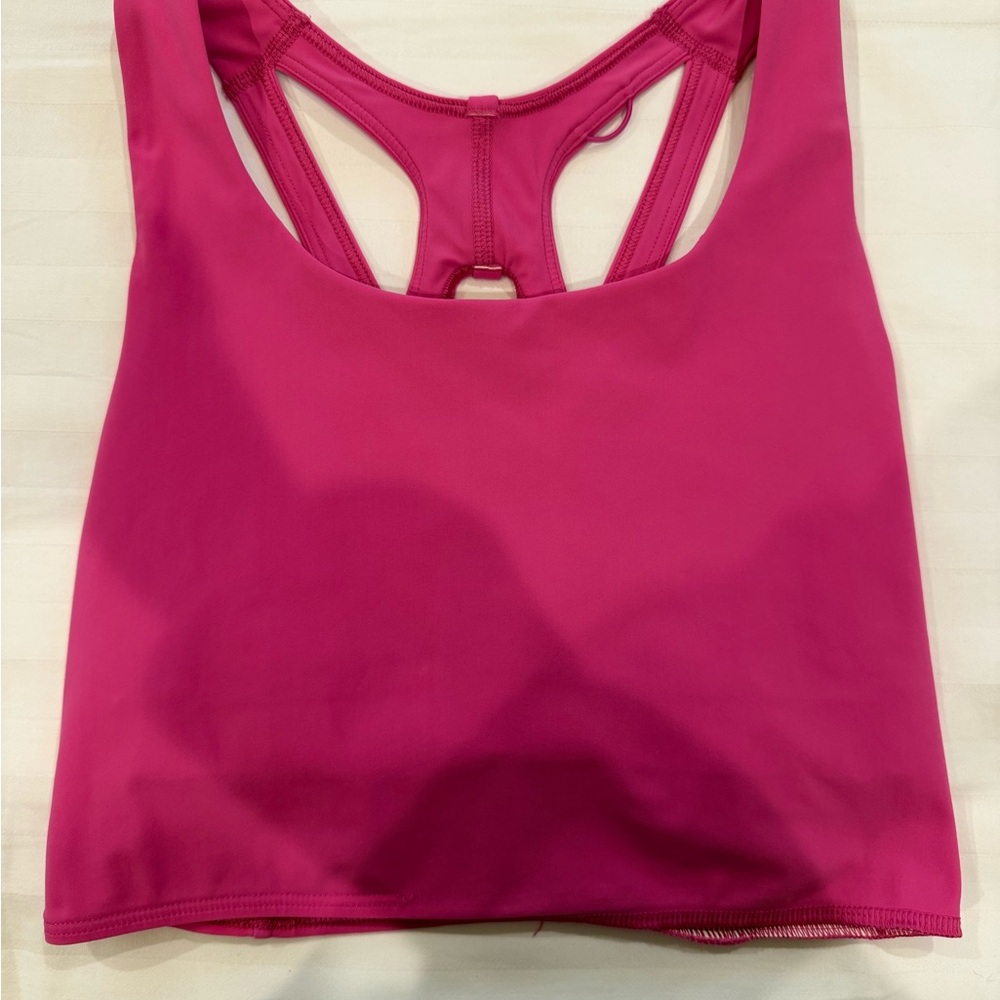 NWOT lululemon sonic pink stash it bra